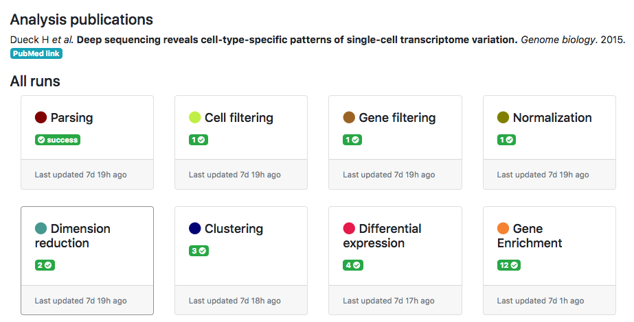 Getting started tutorial screenshot